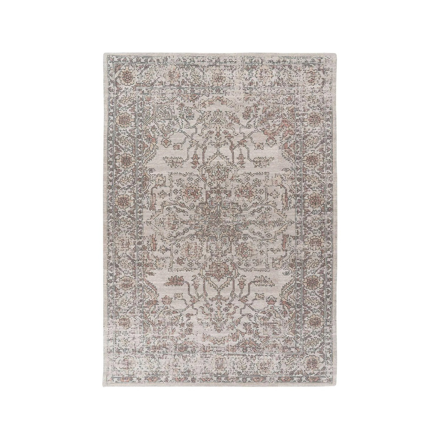 MeGusta Kurzflor Teppich Covadonga Vintage UsedLook Beige B/T: 80 x 150 cm - Bild 2