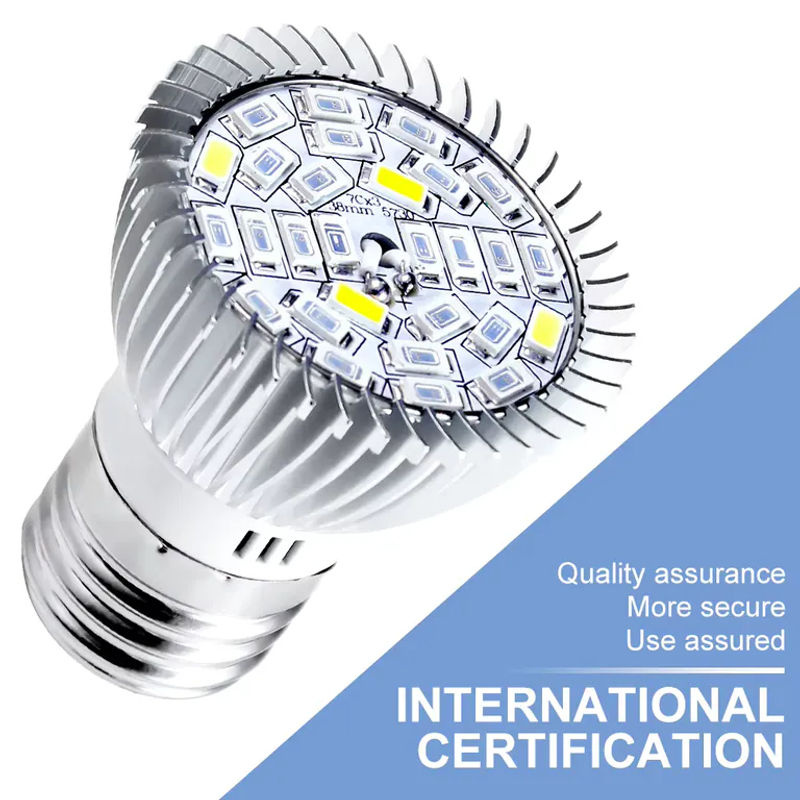 CanLing 150W LED Pflanzenlampe E27 Vollspektrum-Wachstumslampe für Gemüse und Topfpflanzen im Innenbereich - Bild 3