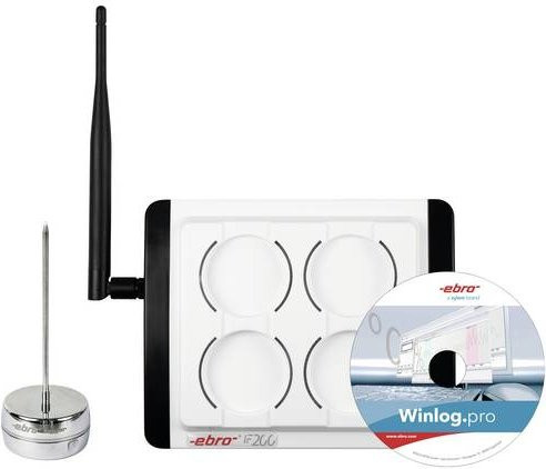 Ebro Temperatur-Datenlogger Ebro 1250-6200 SK 6200 in Weiß mit Messbereich von -40 bis +140°C - Bild 1