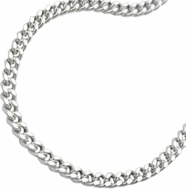 Gallay Flachpanzerkette 925 Silber, Diamant, Damen, 19 cm - Bild 1