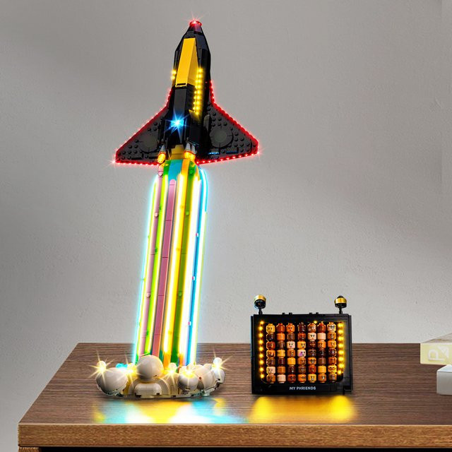 BlockGlow LED-Beleuchtungsset für LEGO Over The Moon, multicolor - Bild 1