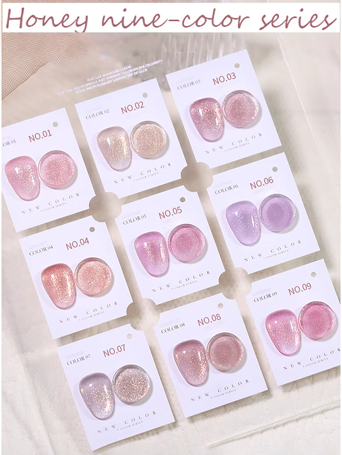 SHAKA Nagellack, Rosa, Schimmernd - Bild 1