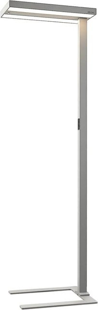 Arcchio LED Bürostehleuchte Logan dimmbar mit Bewegungsmelder aus Aluminium in Alu-Grau - Bild 1