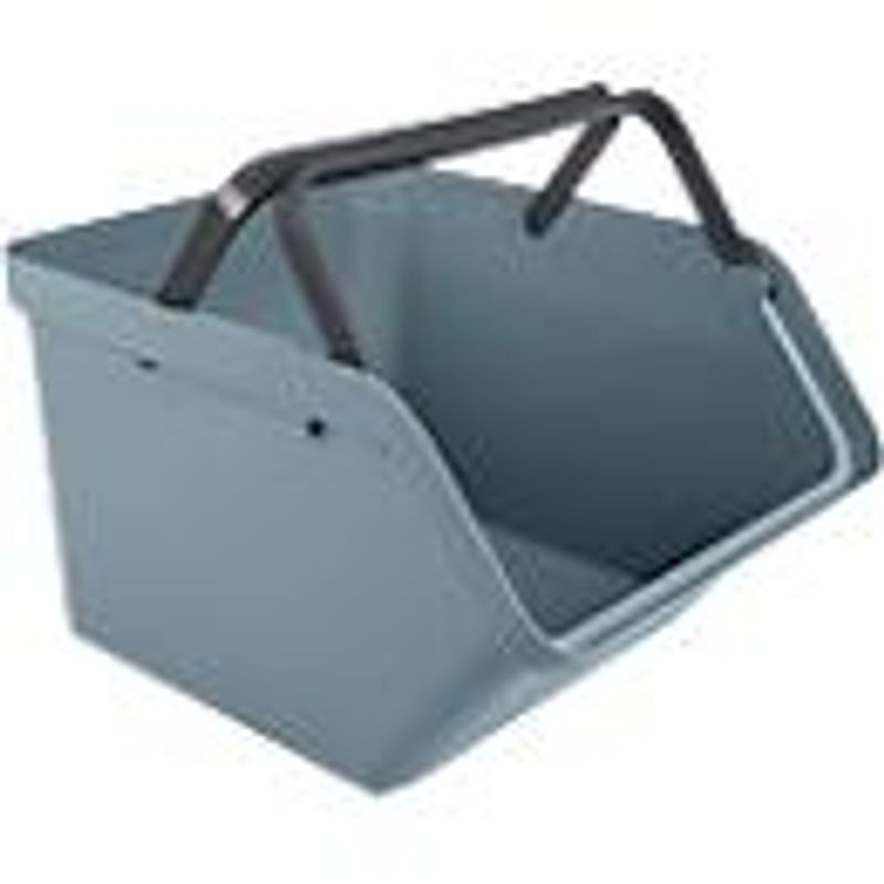 Transportbox Sunware Sigma Home, Blau, Volumen 45 l, B: 38,8 cm, T: 49,3 cm, H: 29,8 cm - Bild 3