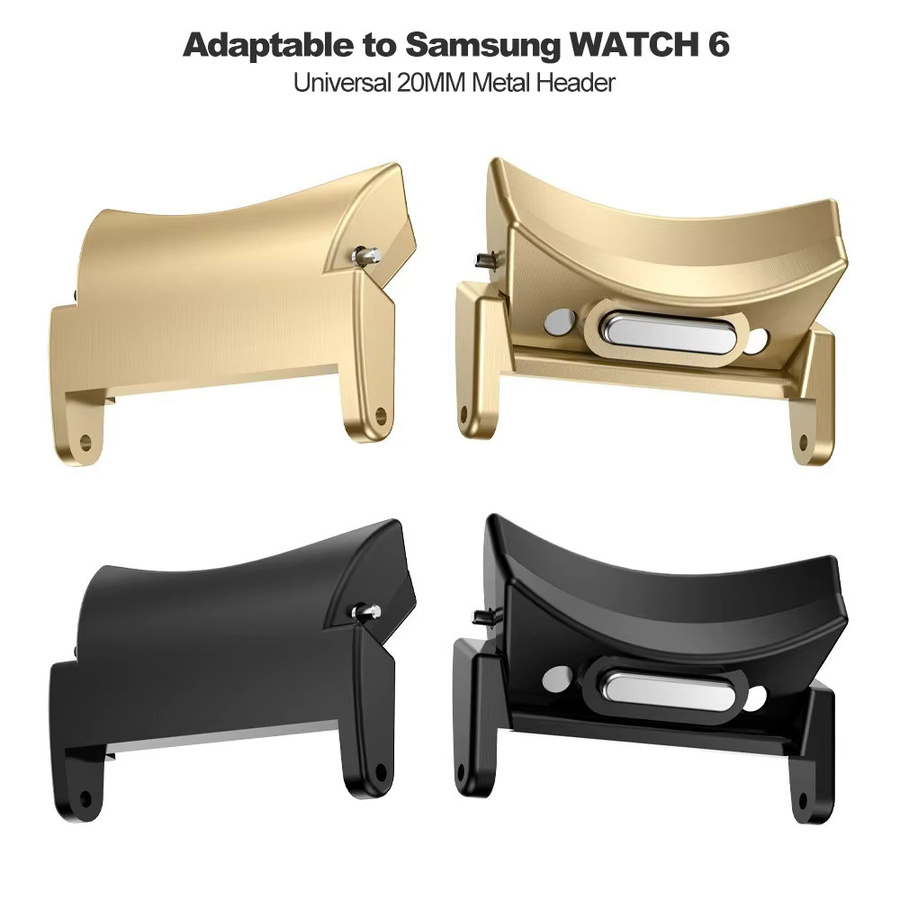 CAOWTAN Uhrenarmband-Adapter Edelstahl, 20 22 mm, Samsung Galaxy Watch - Bild 3