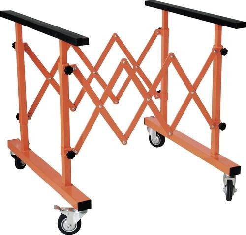 Kunzer Teleskop-Montage-Tisch 7TMT01 in Orange, höhenverstellbar und rollbar aus Stahl - Bild 1