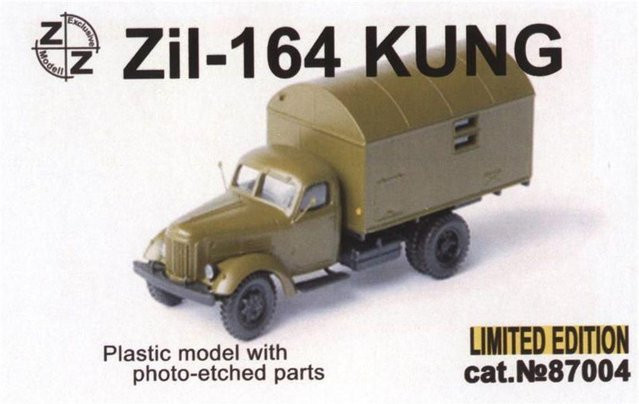 ZZ Modell ZiL-164 kung, Fahrzeug, 1:87 (Spur H0), Kunststoff, Grün - Bild 1