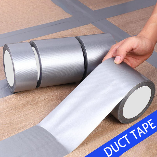 Super Sticky Cloth Duct Tape Wasserdichtes Heavy Duty Industrie Klebeband für Teppich und Boden 10 m Länge - Bild 1