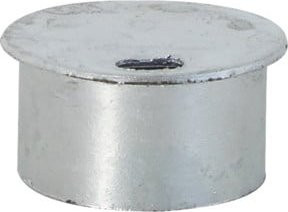 Schake Abdeckkappe Art.Nr.476.20 ohne Verschluss in Silber - Bild 1