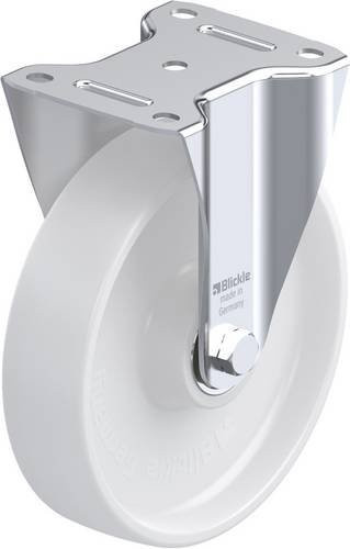 Blickle Bockrolle 51920 B-PO 200K in Weiß mit 200 mm Rad-Durchmesser und 400 kg Tragfähigkeit - Bild 1