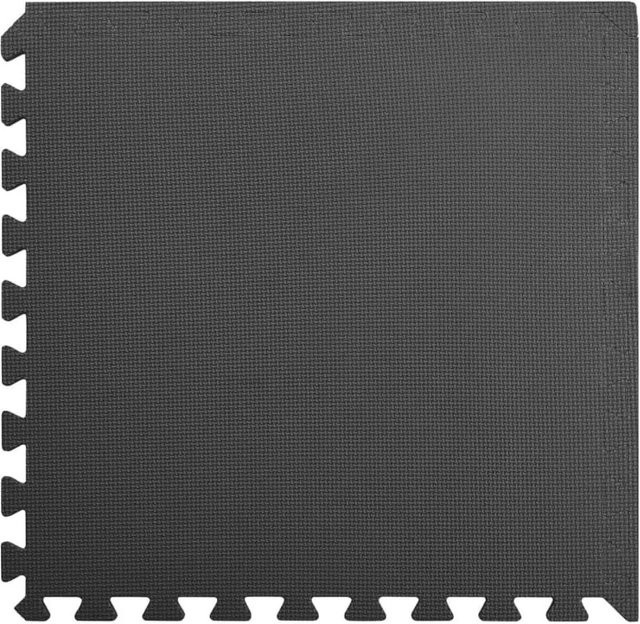 vidaXL Bodenmatten aus EVA-Schaumstoff, 12 Stück, Schwarz, 4,32 m² - Bild 1