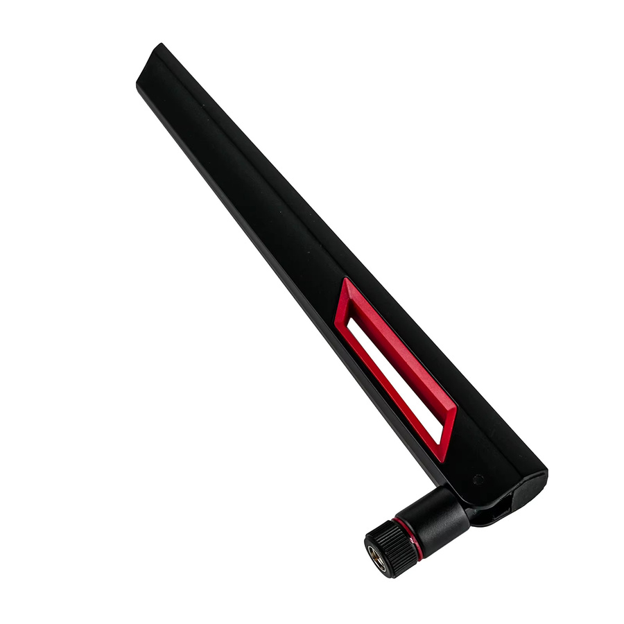 RCmall 2er-Set Dualband WLAN-Antenne 2,4G 5,8G 12dBi mit SMA- oder RP-SMA-Stecker in Schwarz, Länge: 19,5 cm - Bild 4