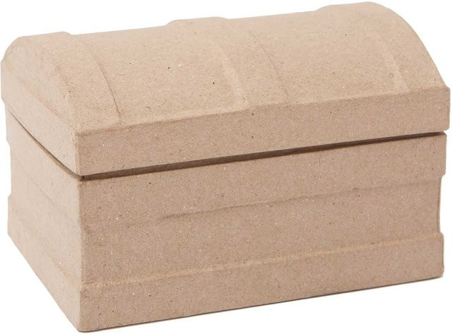 Rico Design Schatztruhe aus Pappmaché, B/T/H: 13 x 8 x 9,5 cm - Bild 1