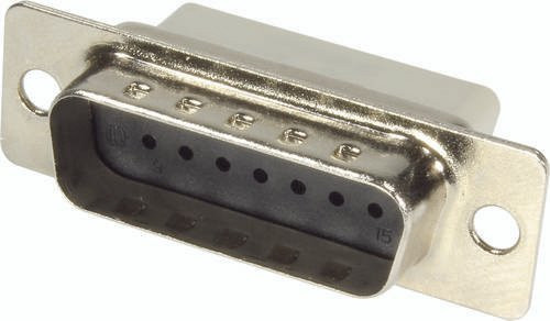 HARTING Steckverbinder 09 67 009 5602 09670095602 Polzahl: 9, Farbe: Silber, Material: Kunststoff - Bild 1