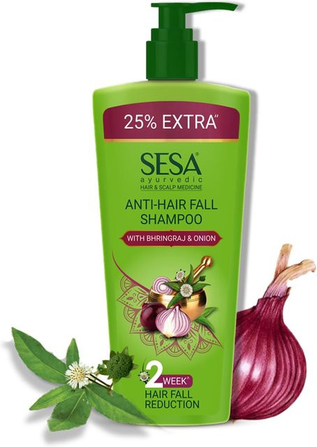 Sesa Ayurvedisches Anti-Haarausfall-Shampoo, 500 ml, trockenes Haar - Bild 1