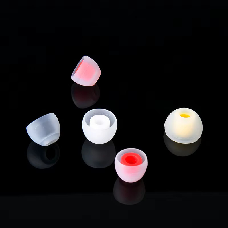 KBEAR 07 Silikon Upgrade In-Ear Kopfhörer Eartips zur Lärmisolierung in den Größen S, M und L, Multicolour - Bild 3