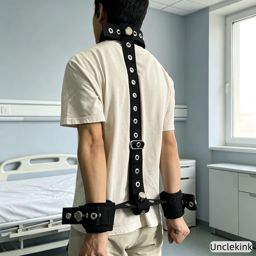 Unclekink Patienten-Fixiergurte, Ganzkörper-Gliedmaßen-Fixierung, Unisex - Bild 3