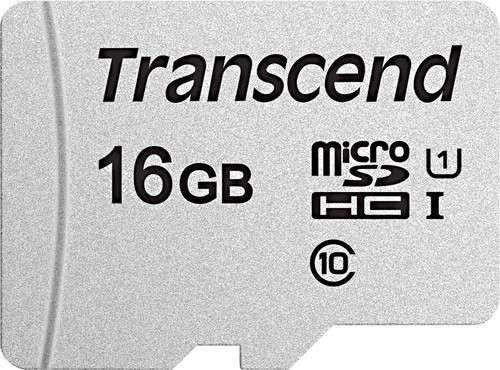 Transcend Premium 300S microSDHC-Speicherkarte 16GB Class 10 UHS-I - Bild 1