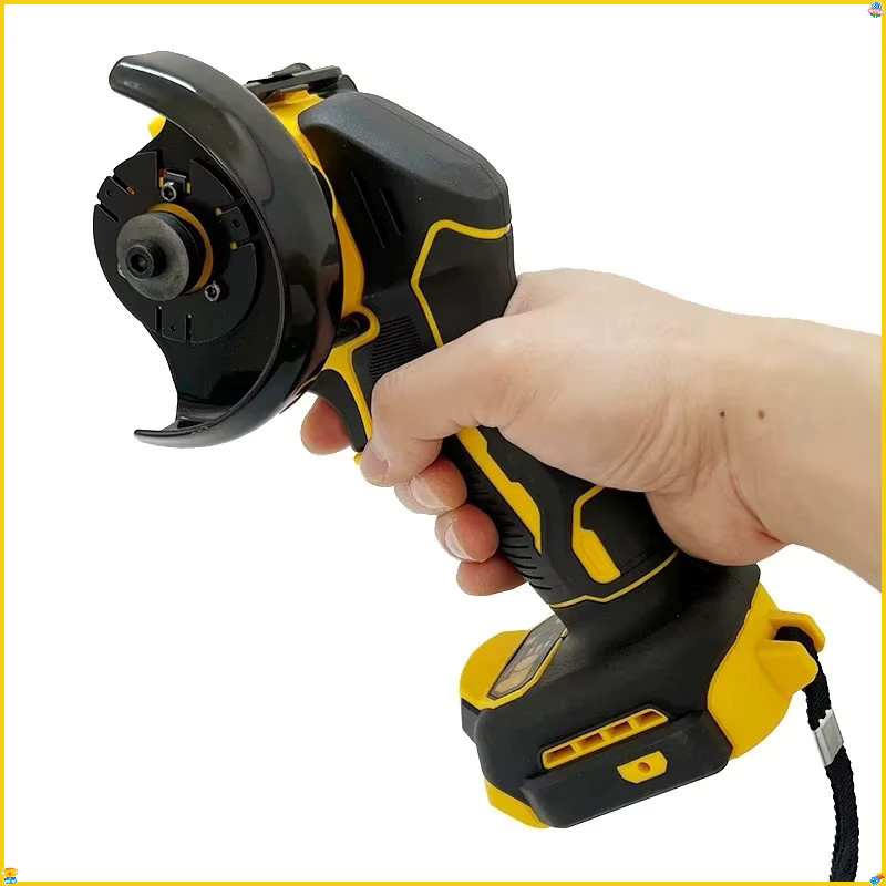 DeWALT 3-Zoll Mini-Winkelschleifer als elektrische Polier- und Schleifmaschine für 18V Akku in Gelb - Bild 3
