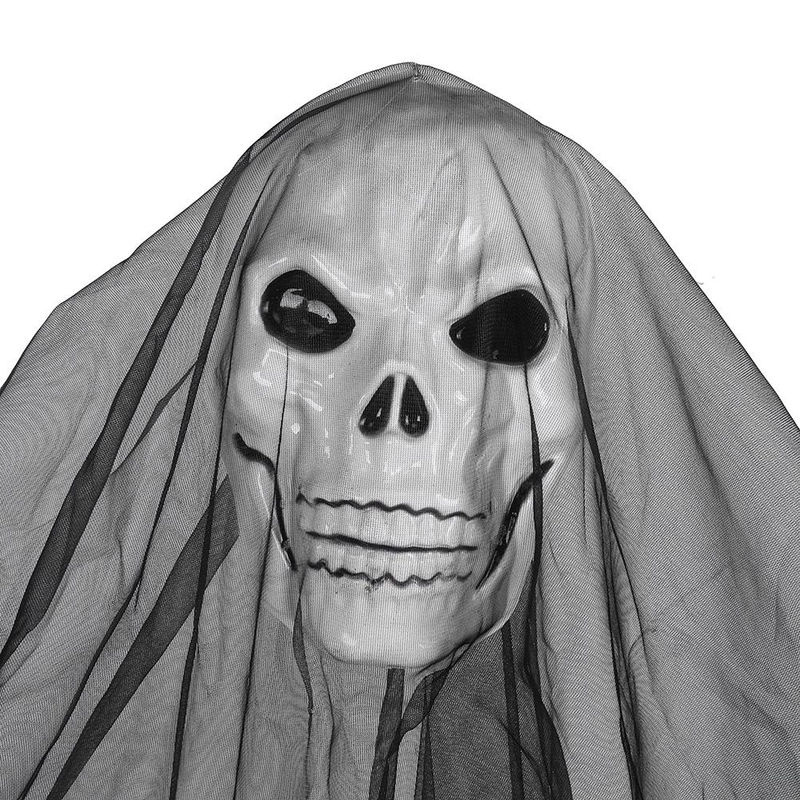 Neoglint Halloween Skelett Hänger Dekoration Schwarz B: 330 cm, H: 200 cm - Bild 4