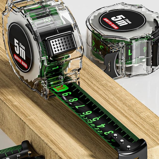 Hochpräzises Stahlband von WOZOBUY aus Edelstahl zum Messen von Laser-Inkjet-Code-Box-Linien - Bild 1