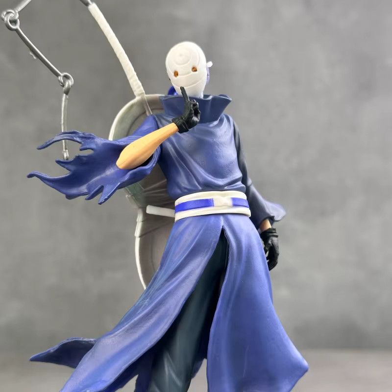Bandai Anime Figur Naruto Uchiha Dual Head Modell in Multicolor als Desktop Dekoration Ornament - Bild 3
