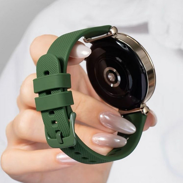 Uhrenarmband Silikon, Sportarmband, Unisex - Bild 1