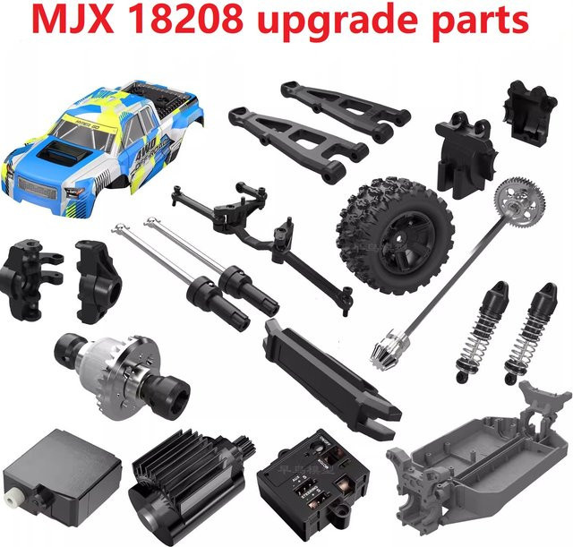 MJX 18208 RC Ferngesteuertes Auto Upgrade-Zubehör Verschleißteile, Differentialgetriebe, Arm, Autokarosserie - Bild 1