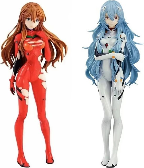 Bandai Evangelion, Anime-Figur, EVA Ayanami Rei Asuka, Spielzeugpuppe - Bild 1