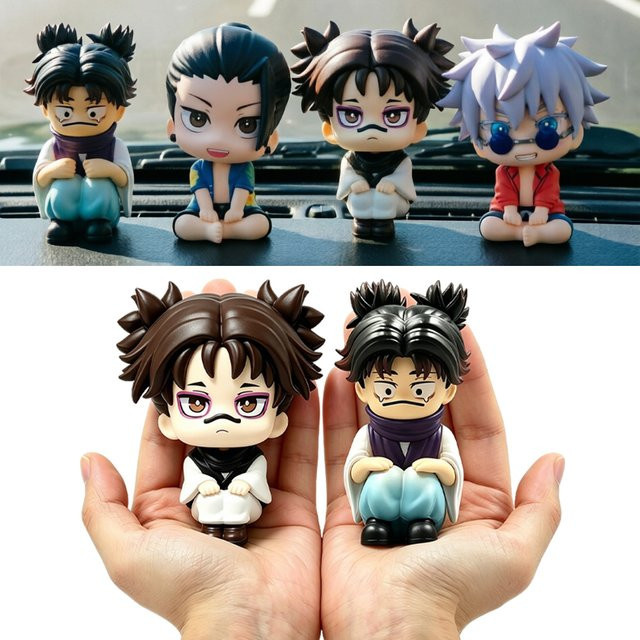 Bandai Jujutsu Kaisen Choso LookUp Geto und Gojo, Anime-Figur, bewegliche PVC-Actionfigur - Bild 1