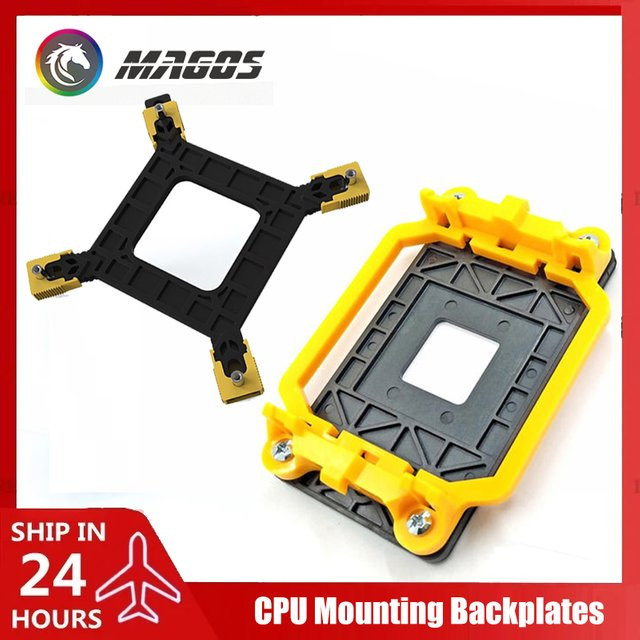 Flying Elephant CPU-Montagerückplatte für AM5, AM4, LGA 1700, 1200, 115X und 20XX Wasserkühler-Montagehalterung aus Kunststoff und Metall - Bild 1