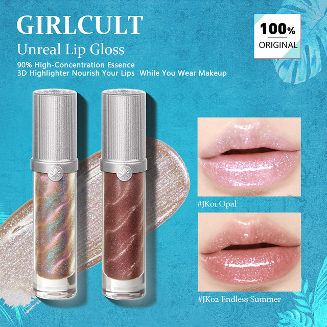 Girlcult Unreal Lipgloss JK-Serie JK01 Opal, schimmernd - Bild 1