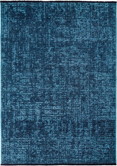 Ayyildiz Kurzflorteppich Space Blau im Vintage-Boho-Stil B/L: 240 x 340 cm - Bild 1