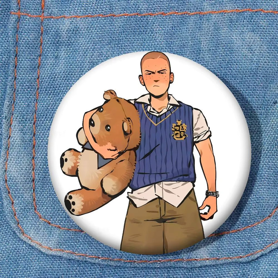 Kayou Game Bully Cute Series Pins, Lustige Abzeichen, Cartoon-Tiere Broschen - Bild 5