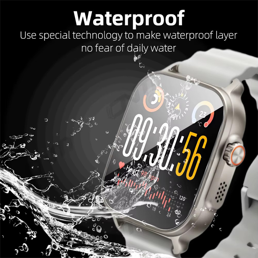 Realme Watch 5, Displayschutz Glas, transparent - Bild 2