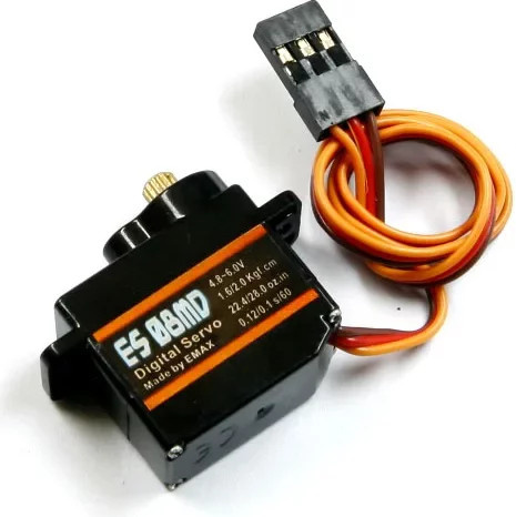 EMAX ES08MDII Digital Servo, Metallgetriebe, RC Modellzubehör - Bild 1