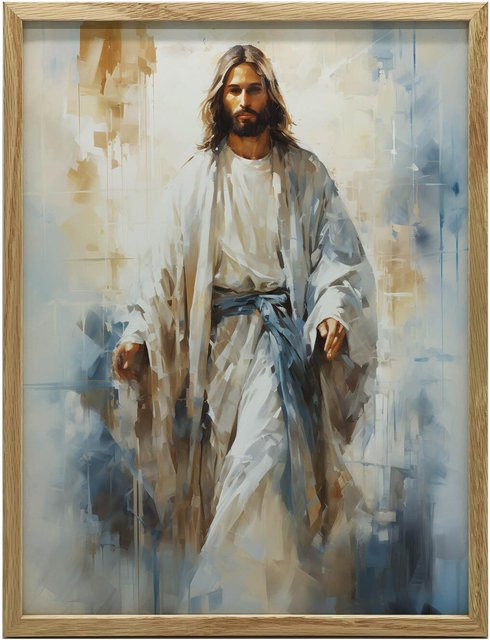 Premium-Leinwand auf Keilrahmen iKable Der Weg Jesu, Breite: 50 cm, Höhe: 70 cm - Bild 1