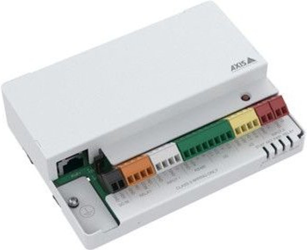 Axis A9210 Network I/O Relay Module NCS S 1002-B, weiß - Bild 2