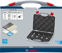 Bosch Dry Speed Diamant-Trockenbohrer-Set für Keramik, 4-teilig, Durchmesser: 6 mm bis 12 mm - Bild 2