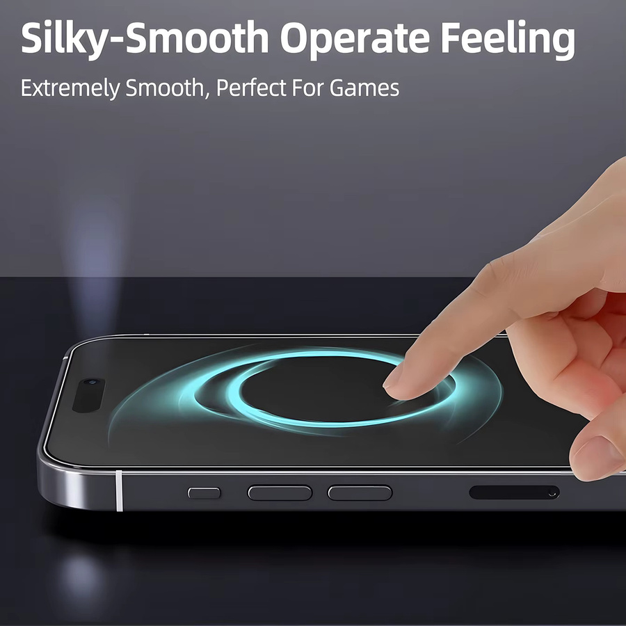 VRNOEI Anti-Spionage Displayschutz für iPhone 11 bis iPhone 17 Pro Max, transparent, 1-3 Stück Set mit staubfreier Installation - Bild 5