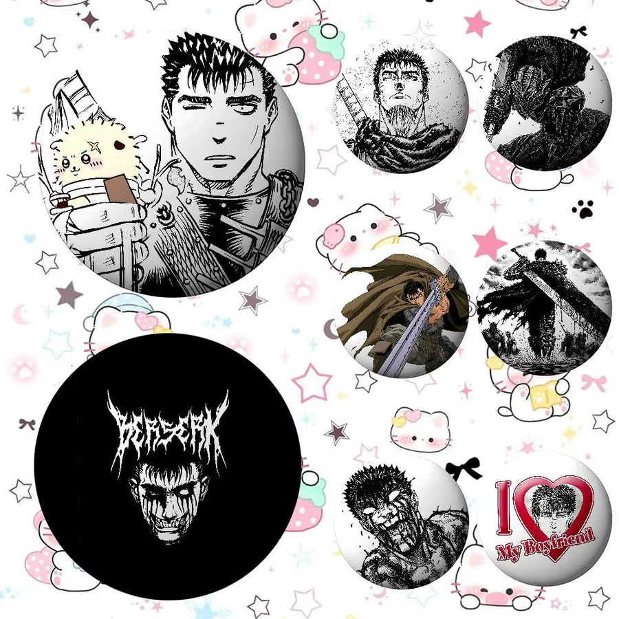 52TOYS Brosche Anime B-Berserk-S, Metall - Bild 5