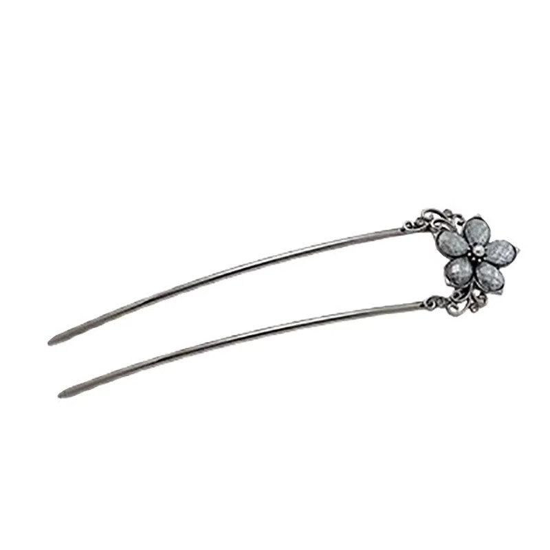 HIYAYZ Haarnadel Blume, Perle, Damen - Bild 2