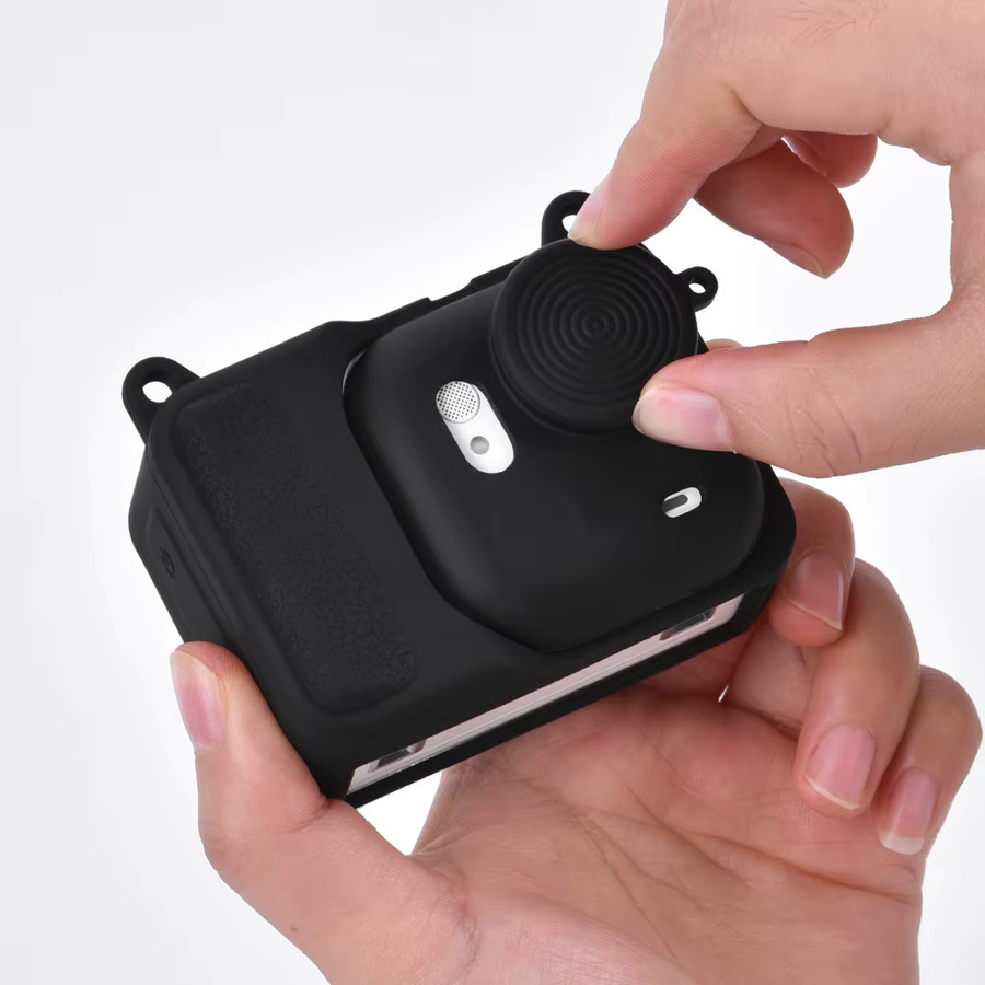 Insta360 GO Ultra Silikonhülle in Schwarz für Objektivschutz und Staubschutz der Actioncam - Bild 4
