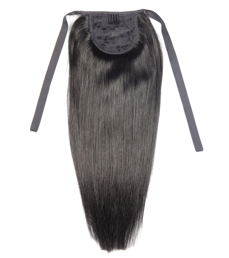 ZZHAIR Remy-Haarverlängerung, glatt, 40,6–61 cm, 60–80 g, Unisex - Bild 2