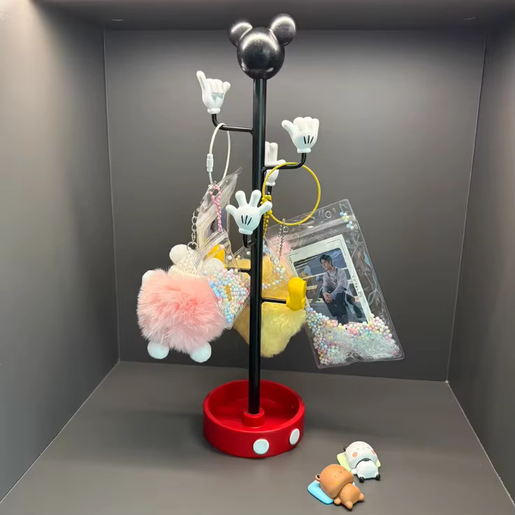 Disney Mickey Mouse Schmuckregal mit Spiegel und Fotorahmen als Desktop-Organizer von Bandai - Bild 3