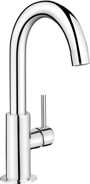 baliv Waschtischarmatur WT-150 Einhebelmischer mit Pop-up-Abfluss in Chrom - Bild 1