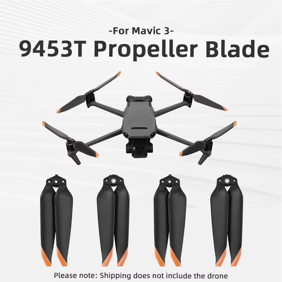 DJI 9453T Drohnenpropeller Ersatzpropeller für Mavic 3, Mavic 3 Pro und Mavic 3 Classic in Schwarz - Bild 3