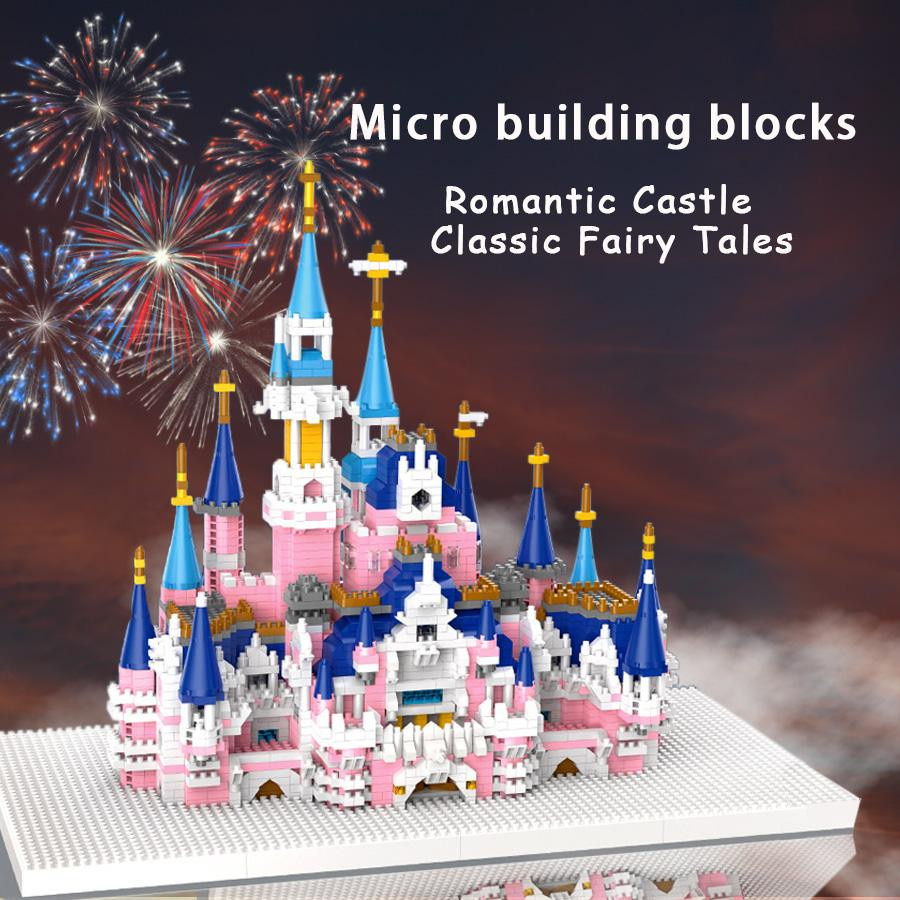 Yiran Traumschloss Puzzleblock hoher Schwierigkeitsgrad 6-12 Jahre - Bild 2
