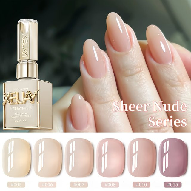 XEIJAYI Gel-Nagellack, Glänzend, Unisex - Bild 1