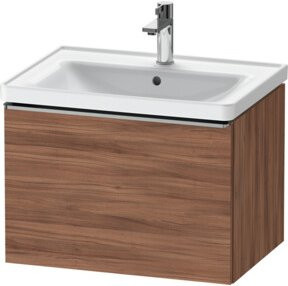 Duravit Waschtischunterschrank D-Neo wandhängend in Braun, B: 63,4 cm, T: 45,2 cm, H: 44,0 cm - Bild 1